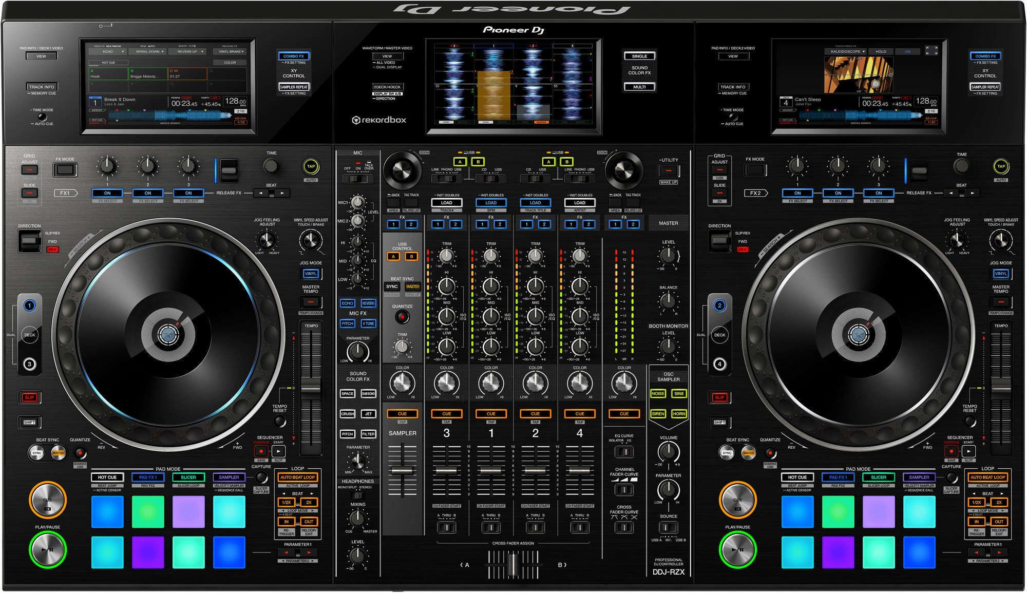 Pioneer DDJ-RZX Audio And Video Performance Controller To Buy Call 0201802032